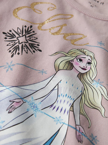 Name It T-shirt - Nmfjinny - Burnished Lilac/Frozen