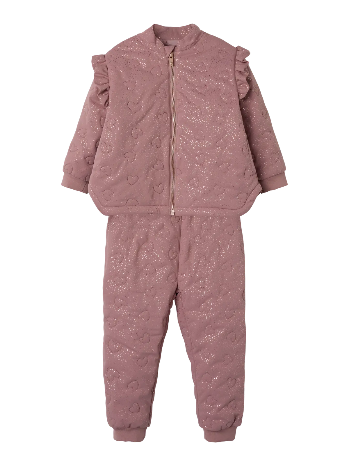 Name It Termosæt - Mnfmoon - Woodrose/Glitter/Hjerter