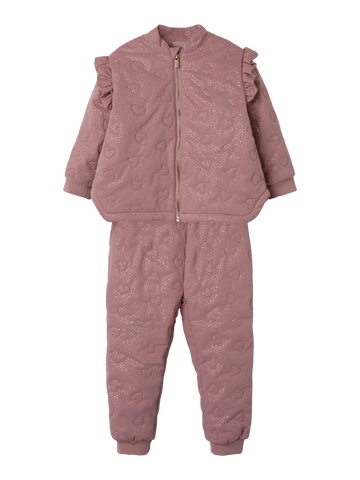 Name It Termosæt - Mnfmoon - Woodrose/Glitter/Hjerter