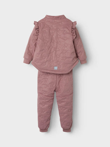Name It Termosæt - Mnfmoon - Woodrose/Glitter/Hjerter