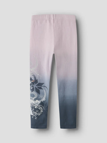 Name It Leggings - Nmfmou - Lavender Fog/Frozen