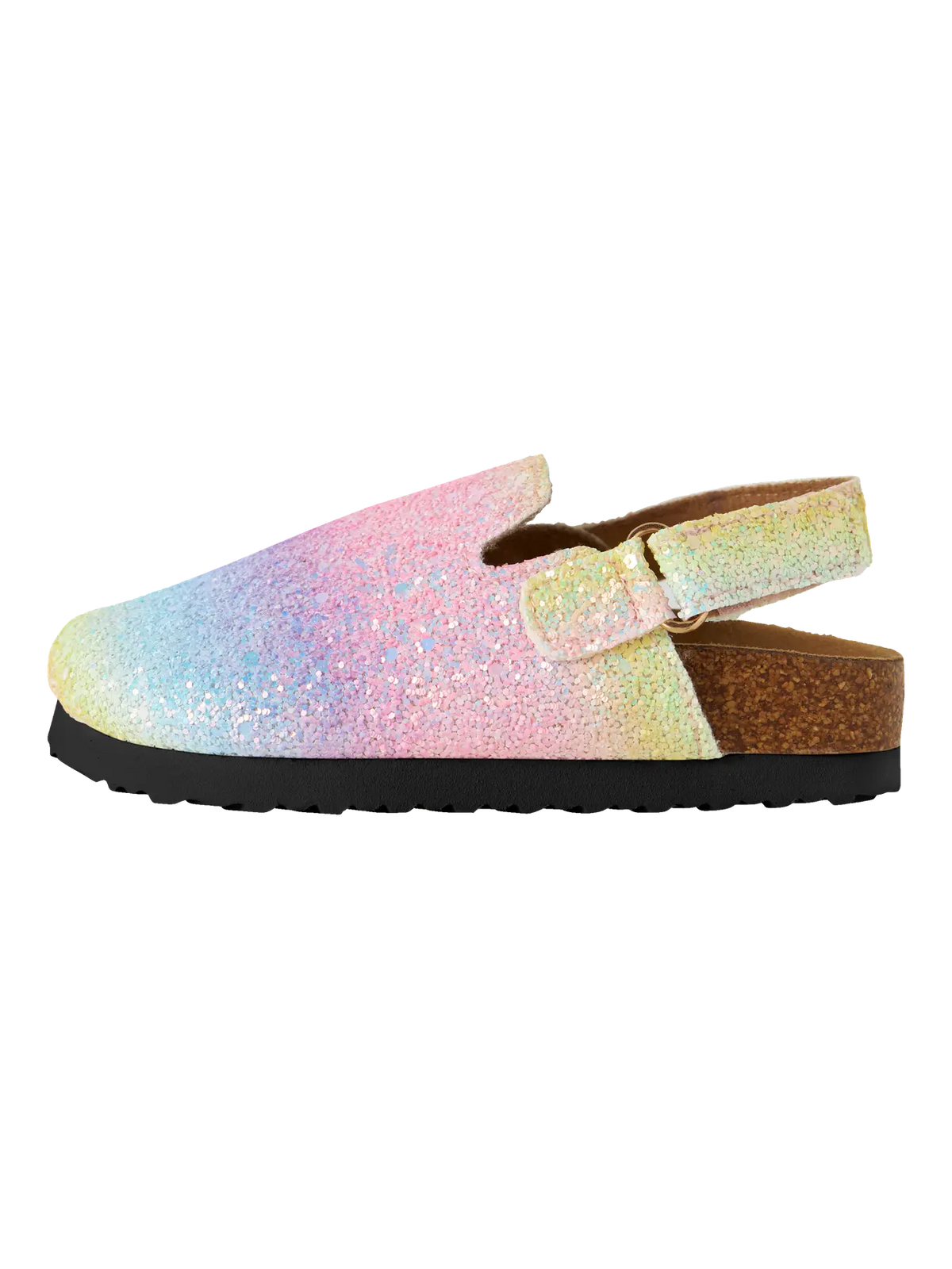 Name It Sandal - NknAvery Mules - Cradle Pink/Rainbow