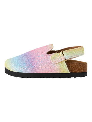 Name It Sandal - NknAvery Mules - Cradle Pink/Rainbow