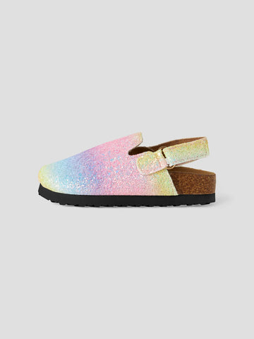 Name It Sandal - NknAvery Mules - Cradle Pink/Rainbow