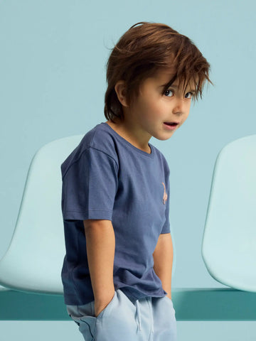 Name It T-shirt - Nmmhimus SS Nreg - vintage indigo