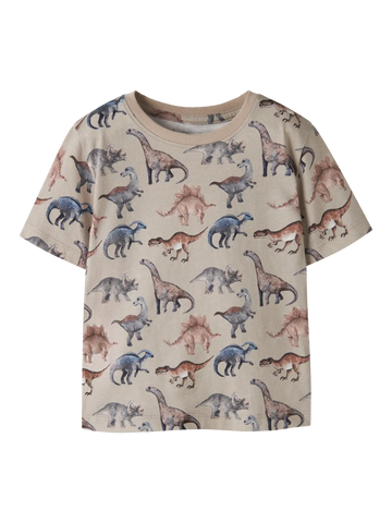 Name It T-shirt - Nmmhimus SS Nreg - Pure Cashmere