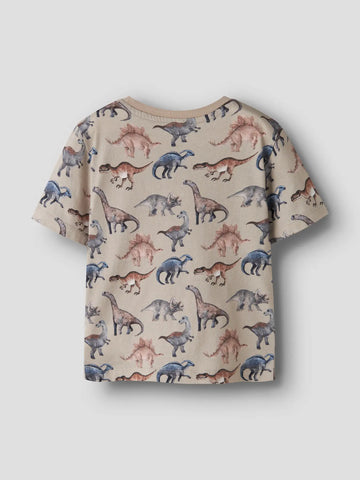 Name It T-shirt - Nmmhimus SS Nreg - Pure Cashmere