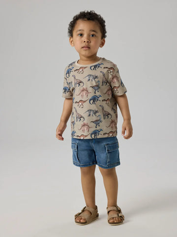 Name It T-shirt - Nmmhimus SS Nreg - Pure Cashmere