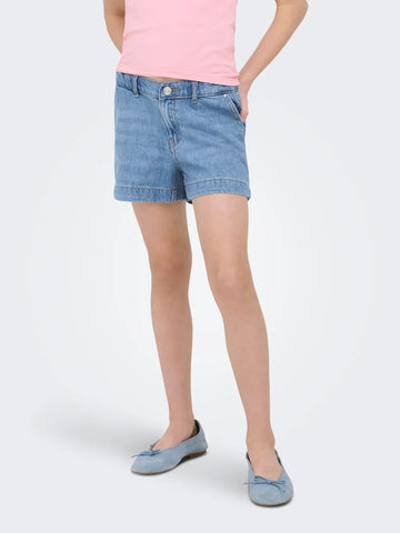 KidsOnly Shorts - Kogcomet MID Wide Noos - Light Blue Denim