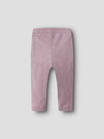 Name It Baby - Nbfbrianne Leggings / Dawn Pink/Flæser