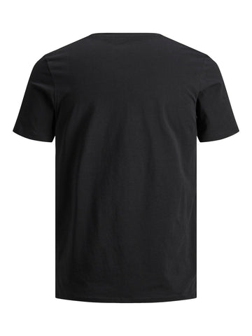 Jack & Jones - Organic Basic T-Shirt Kortærmet O-Neck Noos - Black