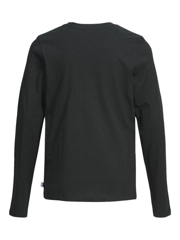 Jack & Jones - Langærmet T-Shirt O-Neck MNI - Sort