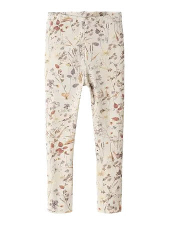 Name It Leggings  - Nmfniara - Outmeal Woodrose