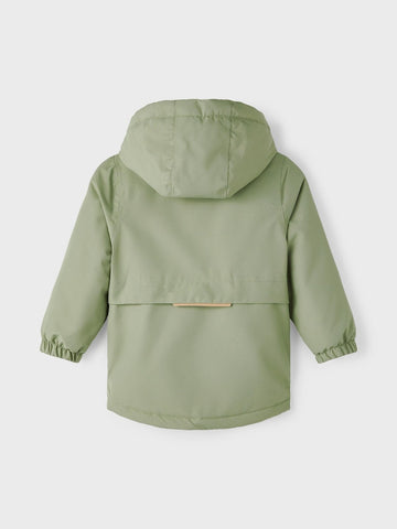 Lil 'Atelier - Lasnow10 JKT FO Solid -  Oil Green