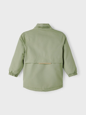 Lil 'Atelier - Lasnow10 JKT FO Solid -  Oil Green