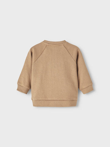 Lil 'Atelier - Labon Langærmet Loose Sweat - Tigers Eye