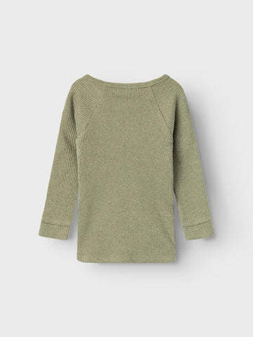 Lil 'Atelier - Sophio Langærmet Slim Bluse - Loden Green