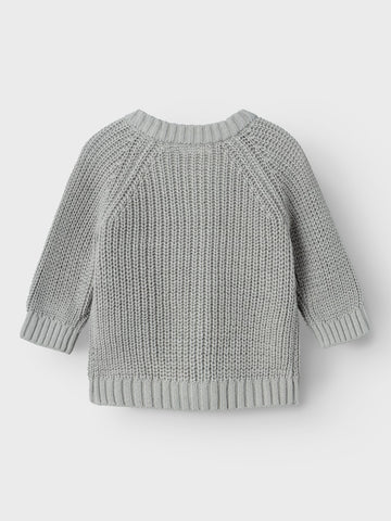 Lil 'Atelier - Emlen Langærmet Strik Cardigan Noos - Limestone