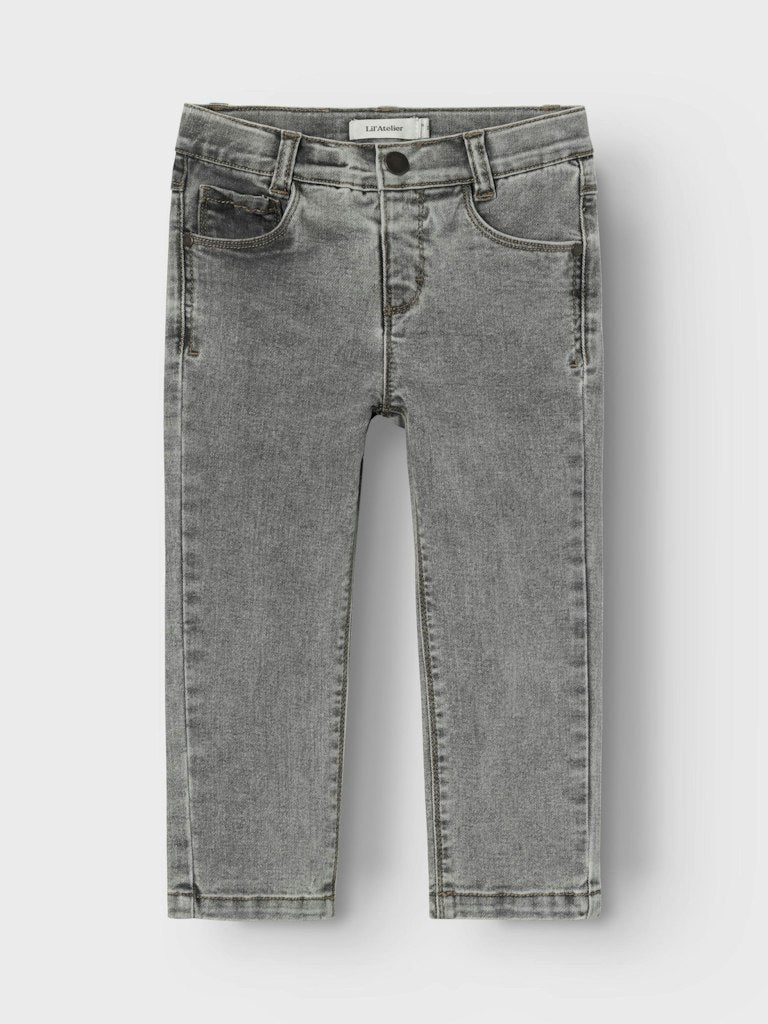 Lil 'Atelier - Ryan Regular Jeans-IN -  Light Grey Denim