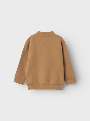 Lil 'Atelier - Birk Langærmet Loose Sweat - Tigers Eye