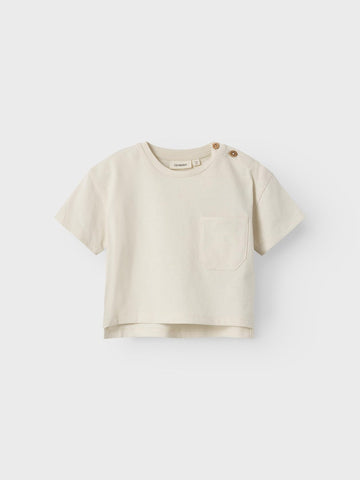 Lil 'Atelier - Dolan Kortærmet Loose T-shirt - Turtledove