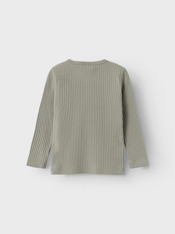 Lil 'Atelier - Dimo Langærmet Slim Bluse - Dried Sage