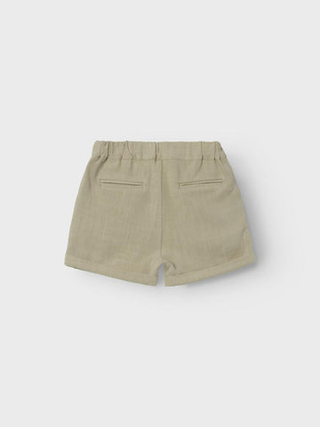 Lil 'Atelier - Dolie Fin Loose Shorts - Moss Gray