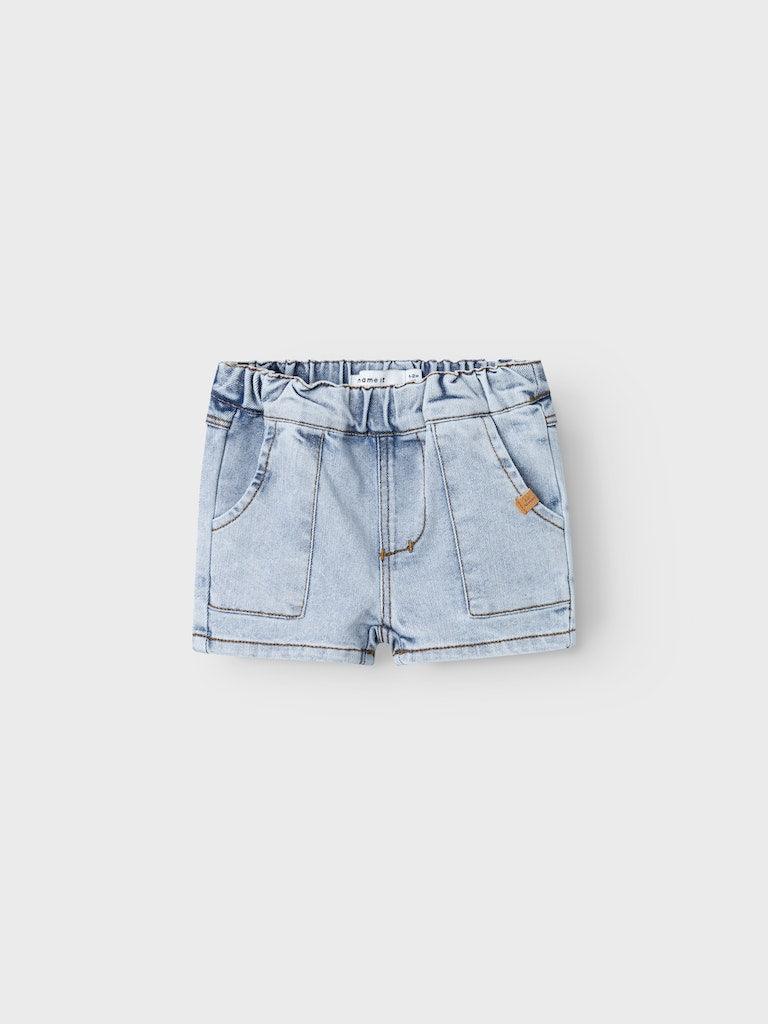 Lil 'Atelier - Ben Loose Denim Shorts 2740-LO -  Light Blue Denim