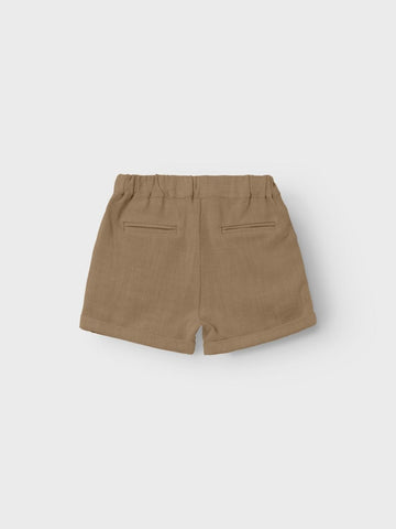 Lil 'Atelier - Dolie Fin Loose Shorts - Tigers Eye