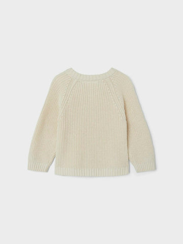 Lil 'Atelier - Emlen Din Strik Cardigan - Turtledove