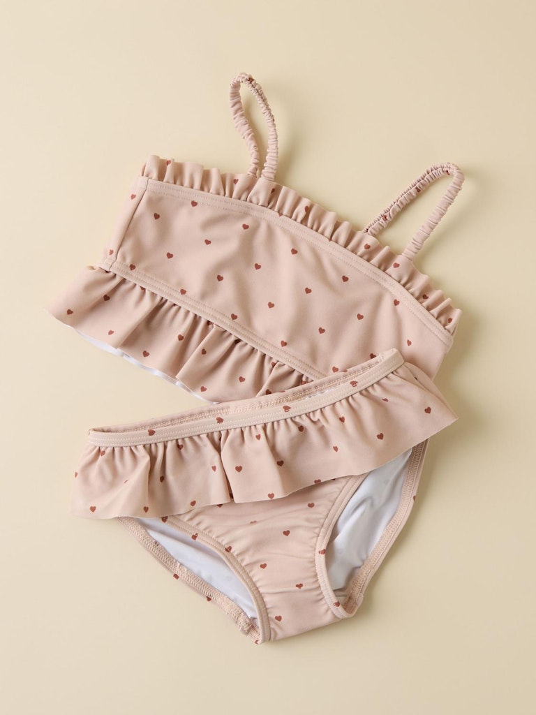 Lil 'Atelier - Helga Bikini - Rose Dust / Hjerter