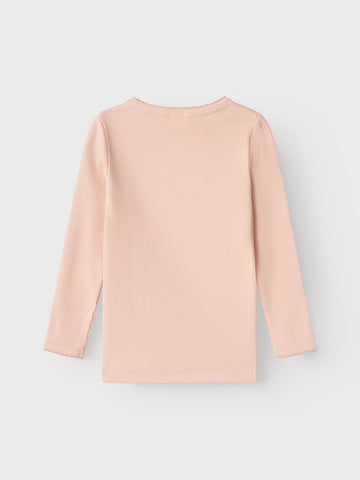 Lil 'Atelier - Gago Kin Langærmet Slim Bluse -  Cameo Rose