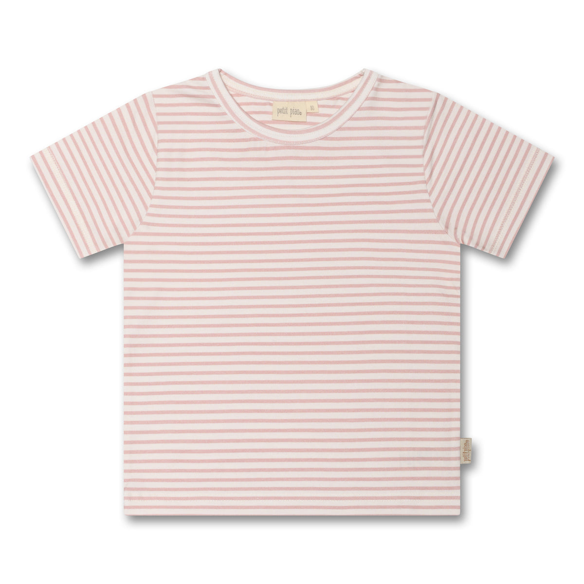 Petit Piao - T-Shirt Kortærmet Baggy Sum Print - Rose Smoke