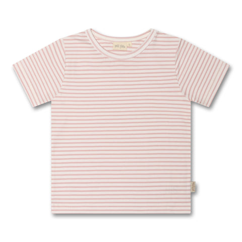 Petit Piao - T-Shirt Kortærmet Baggy Sum Print - Rose Smoke