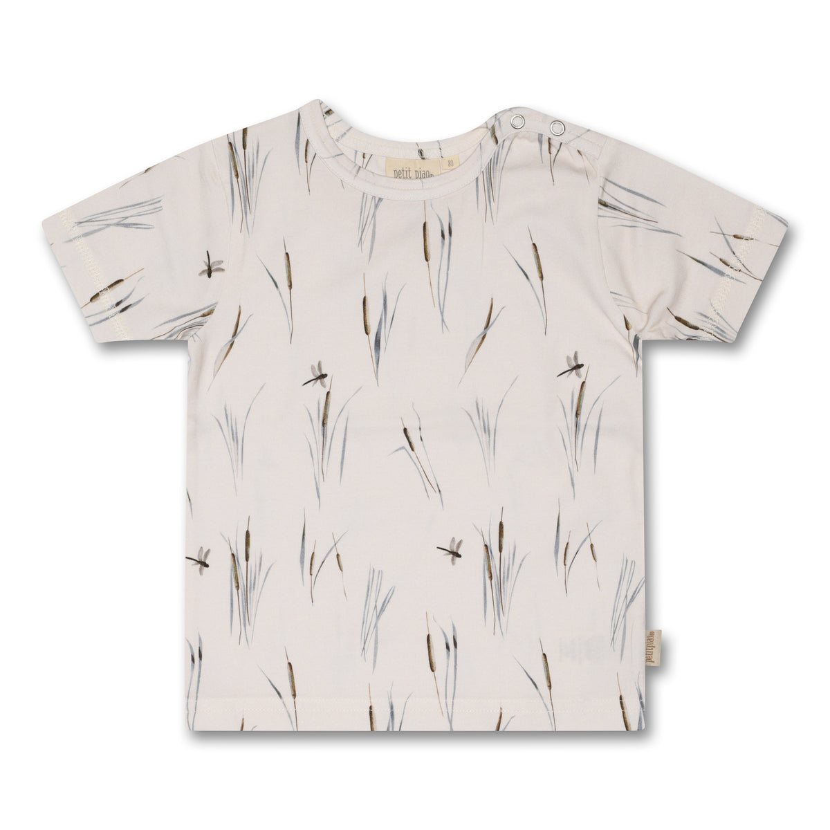 Petit Piao - Kortærmet T-Shirt Printed - Cattail