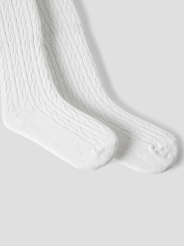 Name it Strømpebukser Nkftecla XXVI - Bright White