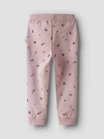 Name It SweatPants - Nmflower - Burnished Lilac/Blomsterprint
