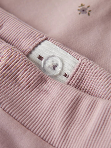 Name It SweatPants - Nmflower - Burnished Lilac/Blomsterprint