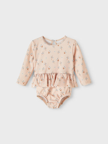 Lil 'Atelier - Fiona Langærmet Badedragt - Rose Dust