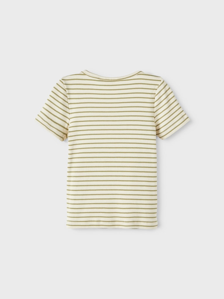 Lil 'Atelier - Gago Kortærmet Slim T-Shirt - Sage