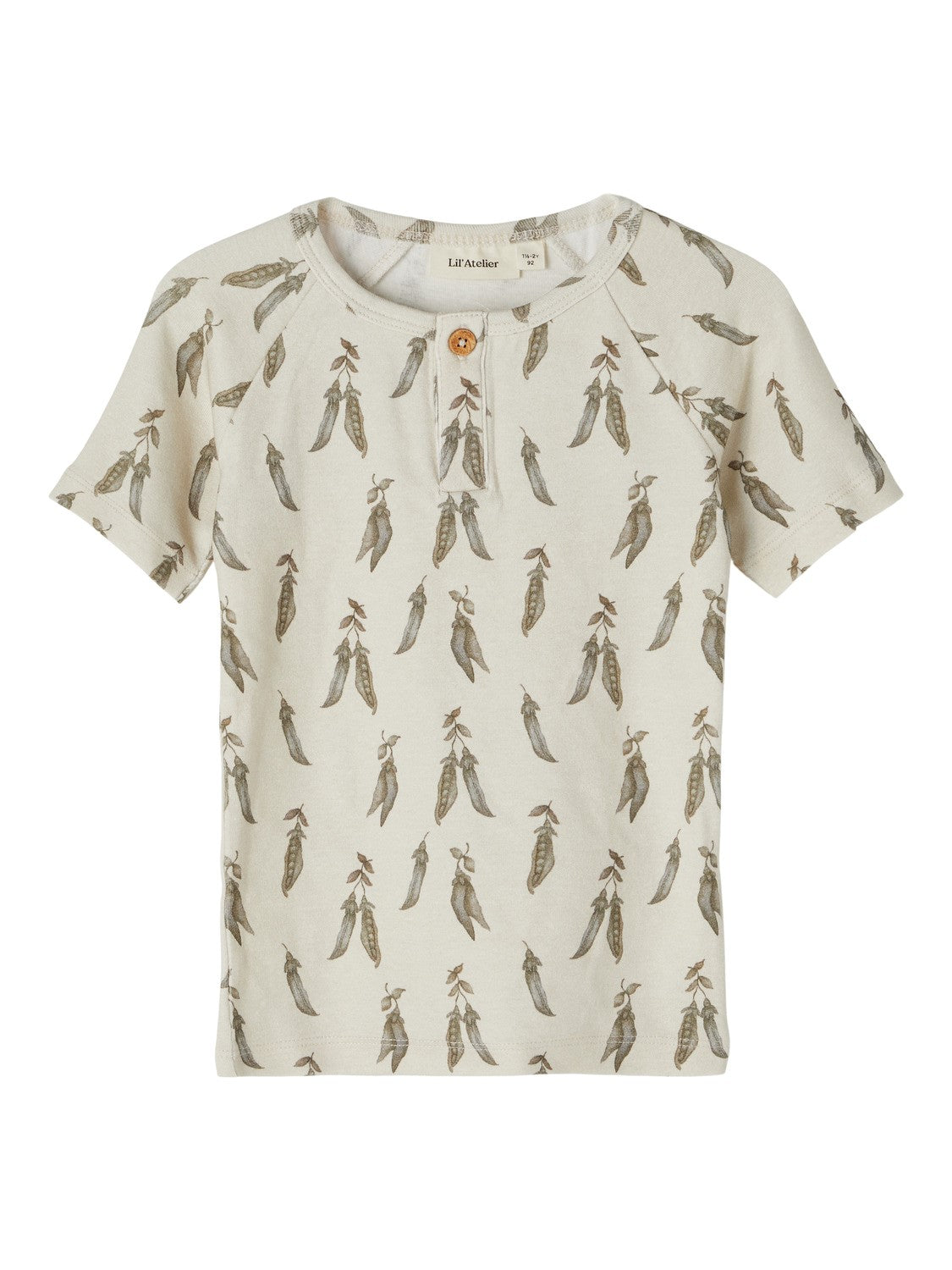 Lil 'Atelier - Geo Slim Top - Turtledove