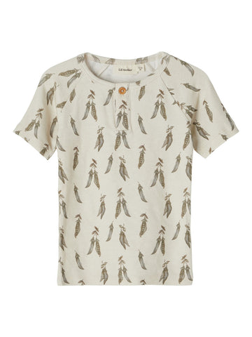 Lil 'Atelier - Geo Slim Top - Turtledove