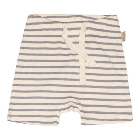 Petit Piao - Shorts Modal Striber - Dusty Lavender/Offwhite