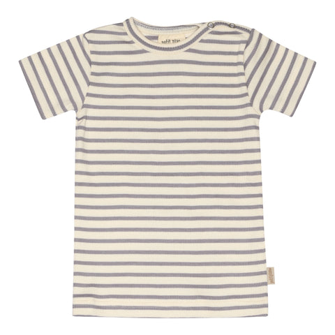 Petit Piao - Kortærmet T-Shirt - Dusty Lavender/Offwhite